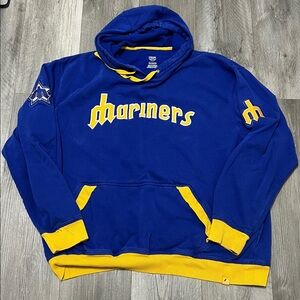 Coppertown collection Mariners hoodie / blue& yellow/ Size 2XL
